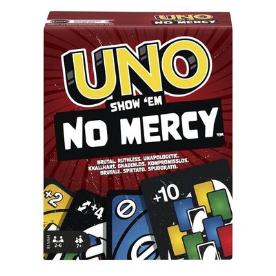 JEU UNO - SANS PITIÉ (NO MERCY)