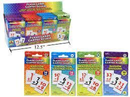 Cartes-éclair additions, soustractions, multiplications ou divisions