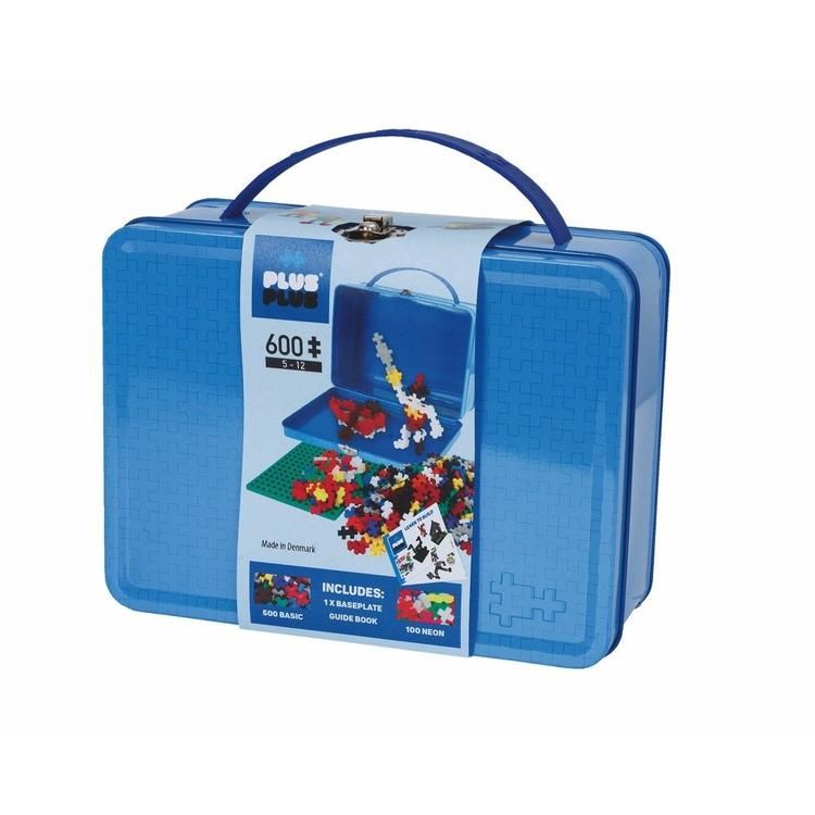 Plus Plus - Valisette en métal basic 600 pièces