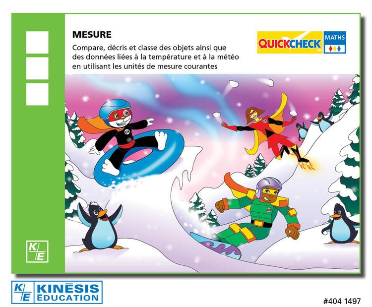 QUICKCHECK - MESURE 3IÈME ANNÉE