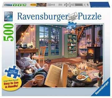 CASSE-TÊTE 500 PIÈCES XL RAVENSBURGER - RETRAITE CONFORTABLE