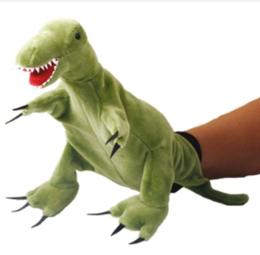 Marionnette T-Rex Beleduc