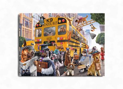 Casse-tête 150 pièces Ravensburger -Animaux à l'école