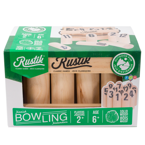 Jeu de quilles finlandaises (Molkky)