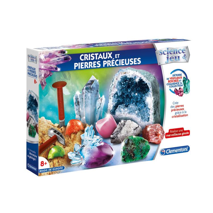Clementoni - Cristaux et pierres précieuses