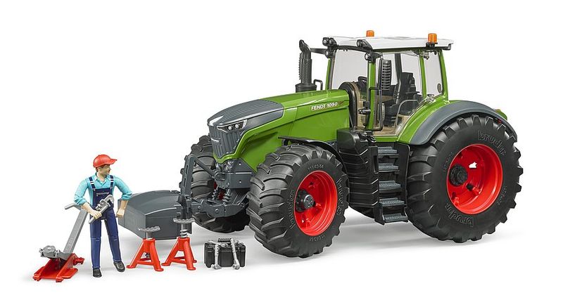 Bruder 04041 - Tracteur fendt x 1000 avec réparateur