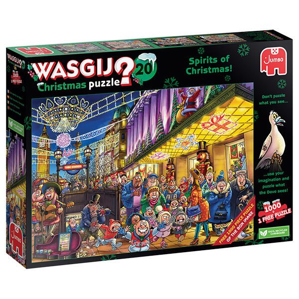 Casse-tête 1000 Wasgij de Noël NO20 - Les esprits de Noël!