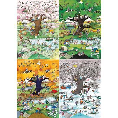 CASSE-TÊTE 2000 PIÈCES HEYE - 4 SAISONS