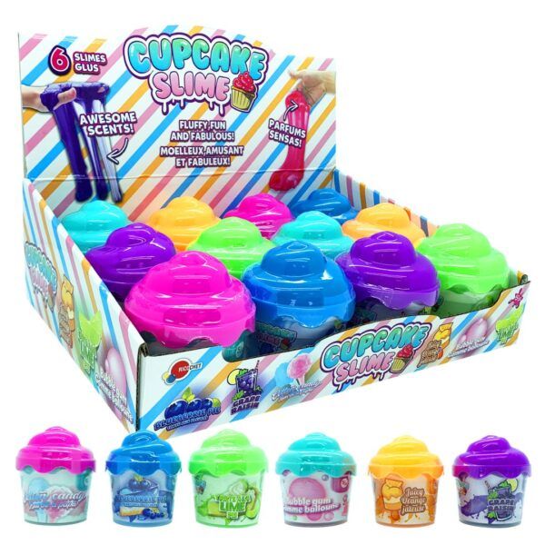 Slime cupcake avec senteur