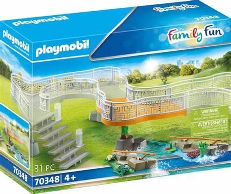 Playmobil 70348 - Extension pour parc animalier