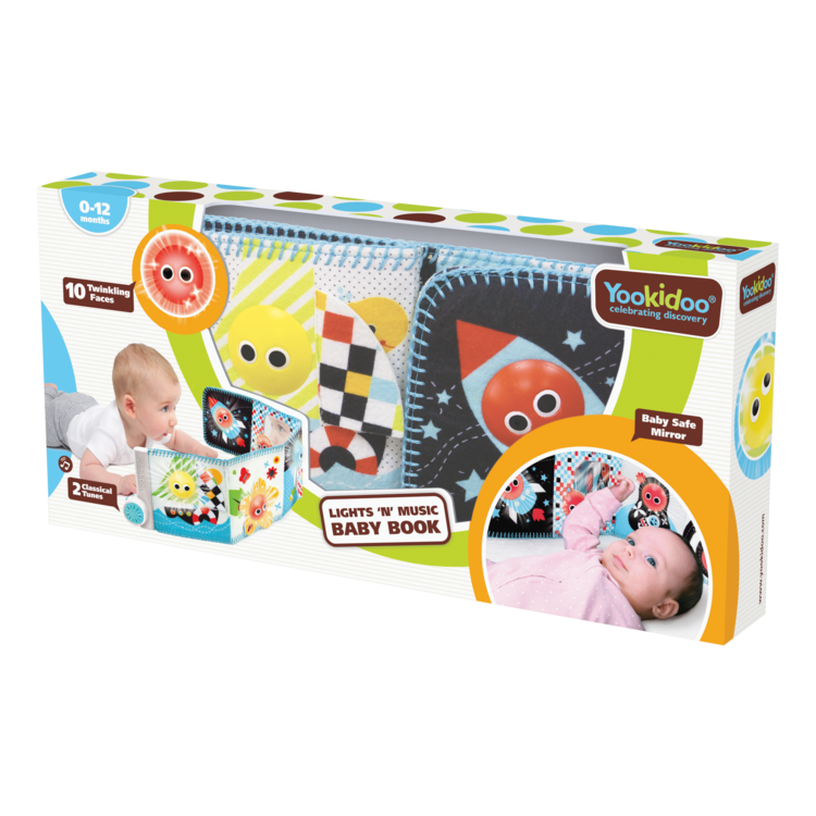 Yookidoo - Lumières &amp; musique livre de bébé