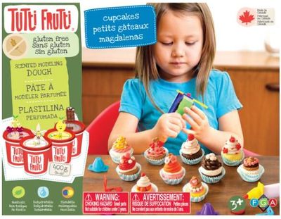 Pâte à modeler Tutti fruti sans gluten - Petits gâteau