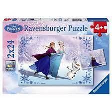 Casse-tête 2 x 24 pièces Ravensburger - Soeurs pour toujours