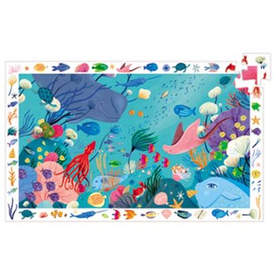 CASSE-TÊTE 54 PIÈCES OBSERVATION DJECO - AQUATIQUE