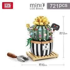 LOZ Block - Micro plants III: Cactus