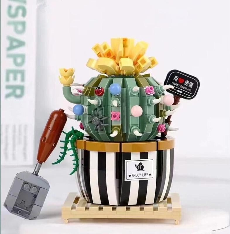 LOZ Block - Micro plants III: Cactus