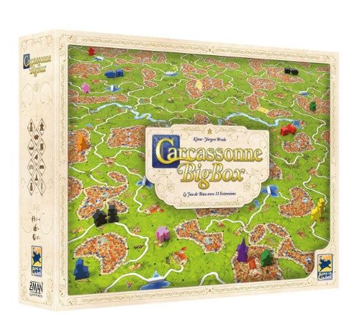 CARCASSONNE BIG BOX NOUVELLE VERSION