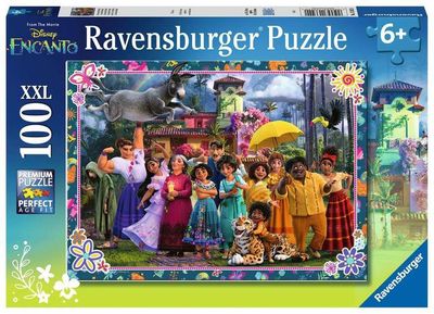 CASSE-TÊTE 100 PIÈCES RAVENSBURGER - LA FAMILLE MADRIGAL