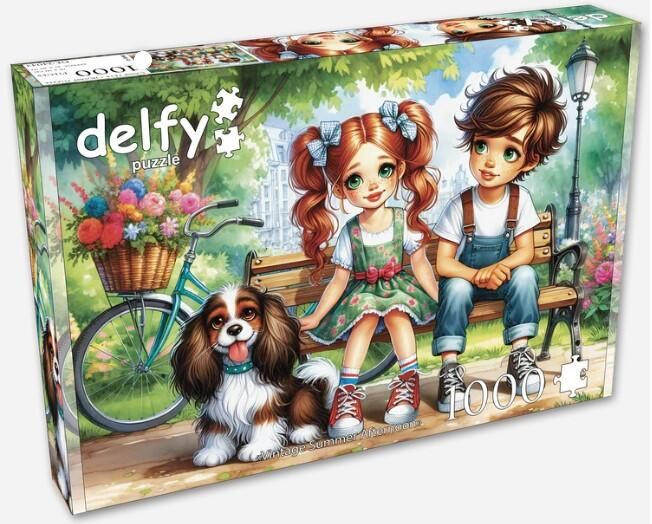 Casse-tête 1000 pièces Delfy - Vintage Summer Afternoon