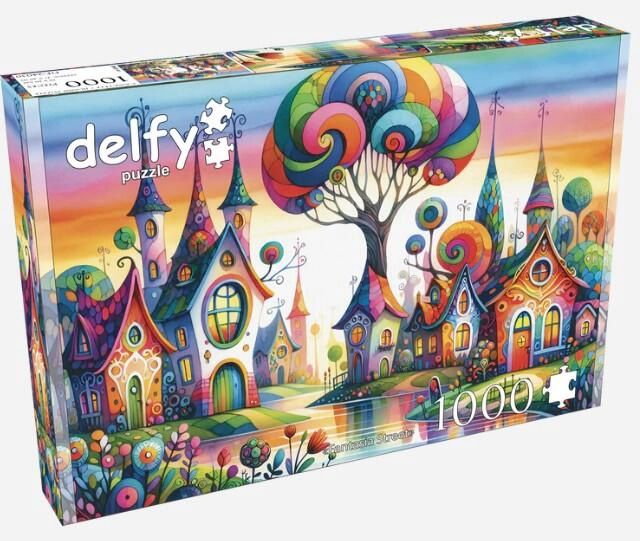 CASSE-TÊTE 1000 PIÈCES DELFY - FANTASIA STREET