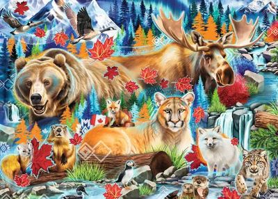 Casse-tête 1000 pièces Ravensburger Canada sauvage