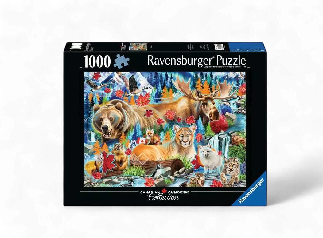 Casse-tête 1000 pièces Ravensburger Canada sauvage