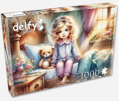CASSE-TÊTE 1000 PIÈCES DELFY -  SOFT MORNING LIGHT