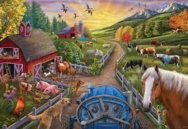 Casse-tête 24 pièces de plancher Ravensburger - Ma première ferme