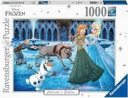 Casse-tête 1000 pièces Ravensburger Disney - Anna, Elsa, Kristoff et Sven