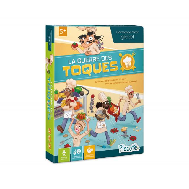 Placote - La guerre des toques (Habiletés langagières, affectives, cognitives et motrices)