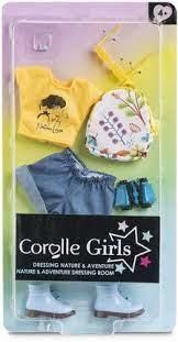 Vêtements pour poupée Corolle de style Barbie - Dressing Nature et aventure