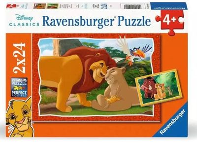 Casse-tête Ravensburger 2 x 24 pièces: L'histoire de la vie