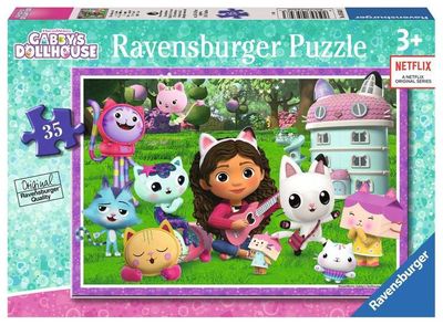 CASSE-TÊTE 35 PIÈCES RAVENSBURGER - LA MAGIE DE GABBY'S DOLLHOUSE