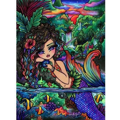 CASSE-TÊTE 1000 PIÈCES JACAROU - MAUI MERMAID