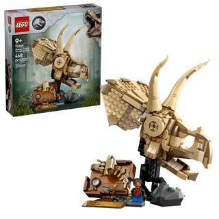 LEGO JURASSIC WORLD 76969 - LES FOSSILES DE DINOSAURES: LE CRÂNE DE TRICÉRATOPS