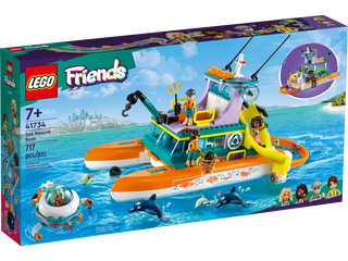 Lego Friends 41734 - Le bateau de sauvetage en mer