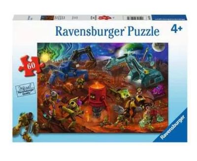 Casse-tête 60 pièces Ravensburger - Chantier spatial