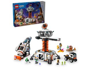 Lego City 60434 - La station spatiale et la base de lancement de fusées