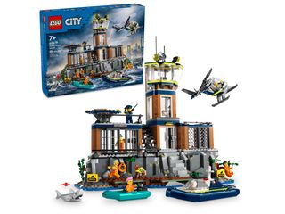 Lego City 60419 - La prison de la police en haute mer