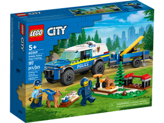 Lego City 60369 - Le dressage des chiens policiers