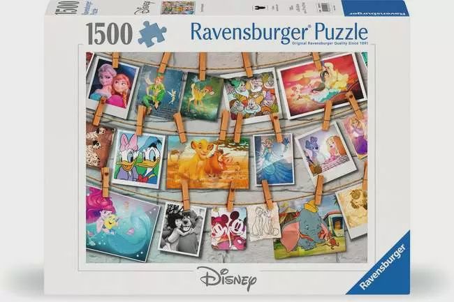CASSE-TÊTE 1500 PIÈCES RAVENSBURGER - DISNEY PHOTOGRAPHS