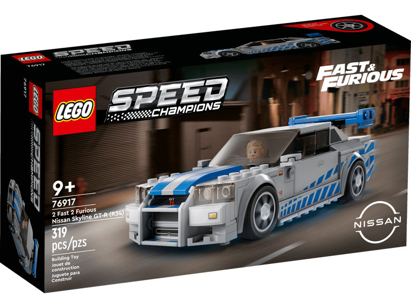 LEGO SPEED CHAMPION 76917 - NISSAN SKYLINE GT-R (R34) 2 FAST 2 FURIOUS