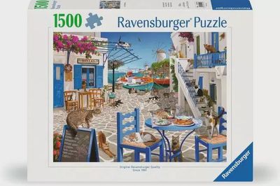 Casse-tête 1500 pièces Ravensburger - Chats de  Mykonos