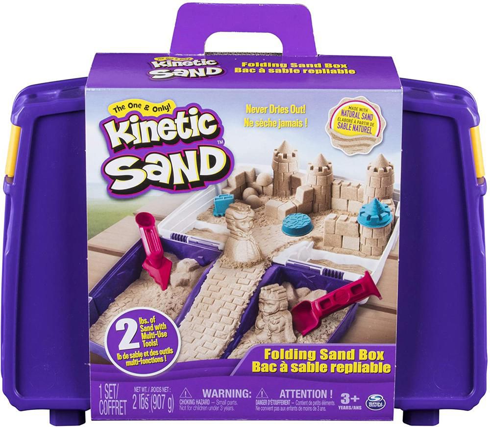 Sable kinetic - Coffret bac à sable