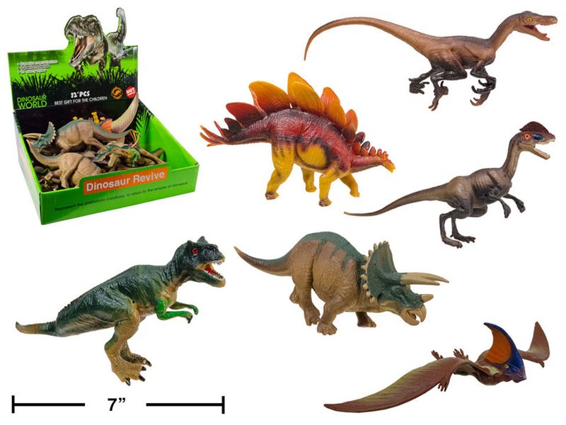 Figurine de dinosaure 7 pouces