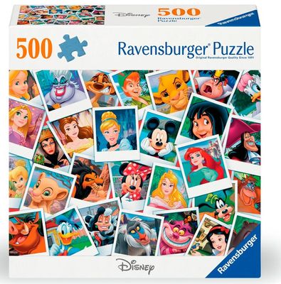 Casse-tête 500 pièces Ravensburger Disney - Portraits