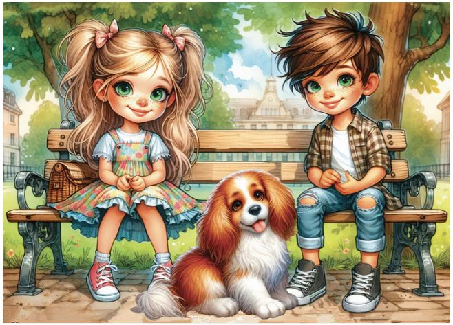 BRODERIE DE DIAMANT JACAROU - SUMMER PARK COMPANIONS