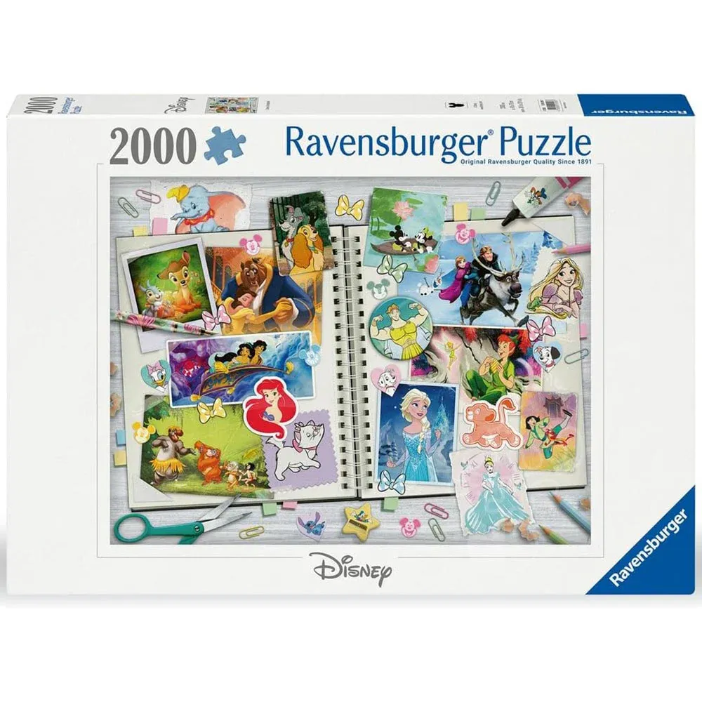 Casse-tête 2000 pièces Ravensburger - Disney scrapbook