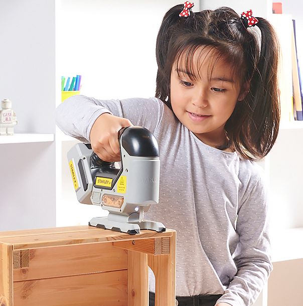 Stanley Jr. - Ensemble de 3 outils électriques, perceuse, scie circulaire, scie sauteuse