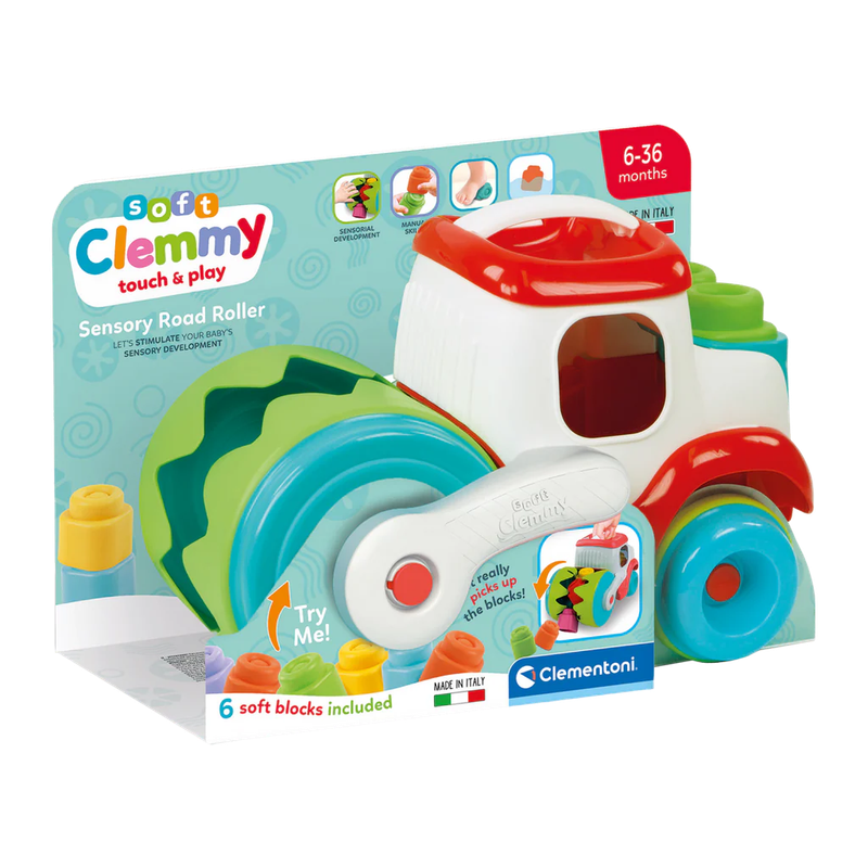 SOFT CLEMMY - ROULEAU COMPRESSEUR SENSORIEL